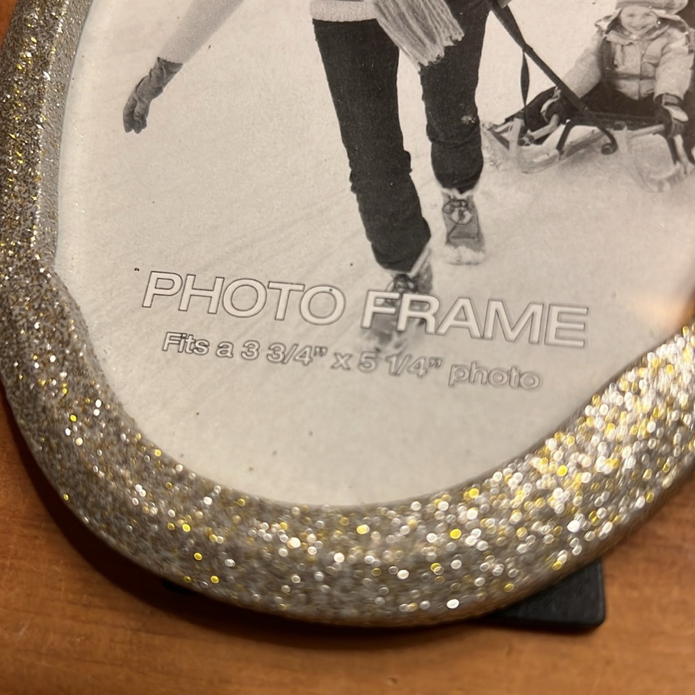 💚 3 for $15 💚 - Sparkly Photo Frame With Bow - NWOT - Picture 4 of 16